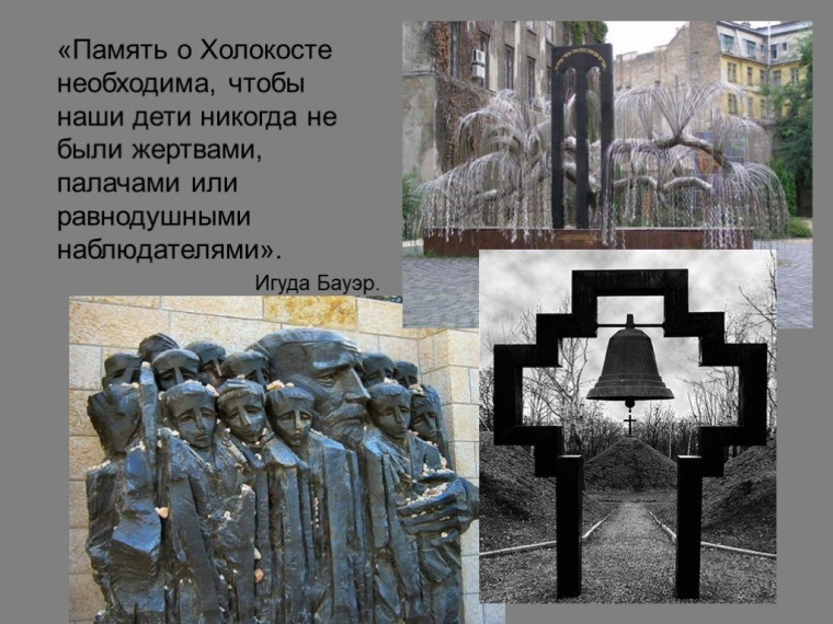 Классные часы и беседы  посвященные дню памяти жертв Холокоста.