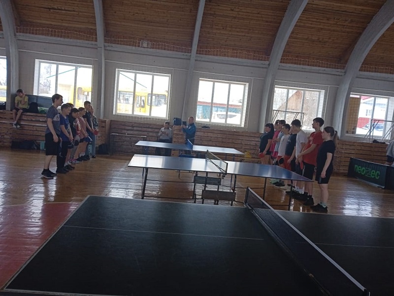 Сборная команда Красногорского   района  по настольному теннису в зональных Республиканских соревнованиях.